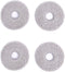 ECOVACS Washable Mopping Pads, 4 PCS for DEEBOT X2 Omni, T20 Omni, T10 Omni, X1 Turbo Series