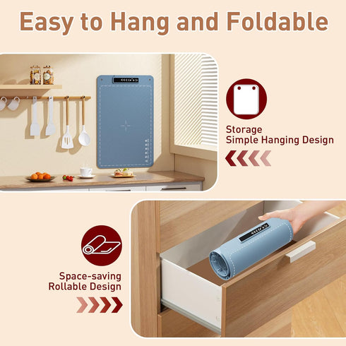 Fussion 10S 4 Food Warming Mat, Rapid Heating Warming Mat for Food, Upgraded Heating Tech Food Warmer Mat