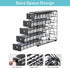 FlagShip K Cup Organizer for Keurig Pod Drawer, Large Multi Tier Coffee Pod Holder