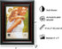 Kiera Grace Lucy Picture Frame, 5" x 7", Dark Brown Classic Traditional