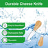 10 Pcs Cheese Spreader Knives Set, Mini Butter Knife Spreader with Wooden Handle for Charcuterie Board