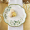 Kate Aspen Sage Green Party Decorations - Eucalyptus Floral 9 in. Decorative Paper Plates (Set of 16) for Baby Showers
