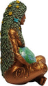 Mother Earth Statue, Fertility Nature Gaia Goddess Statue for Wiccan Altar Table Supplies