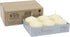 Stonebriar 6 Pack Tall 3 x 3 Inch 18 Hour Long Burning Unscented Ivory Wax Pillar Candles