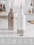 16oz Set 2 famiware Milkyway Ceramic Olive Oil Dispenser Bottle, Olive Oil and Vinegar Dispenser Bottle