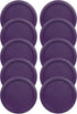 Replacement Lid for Pyrex 6" Storage Plastic Cover, 4 Cup Bowl 7201-PC Purple (10-Pack)