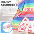 3-12 OLAOLA Striped Cat Hooded Kids Beach Towels for Years Boys Girls, Soft Absorbent Kids Hooded Bath Towel Wrap