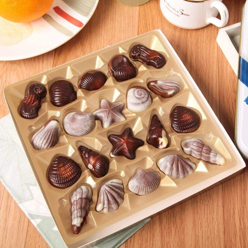 Polycarbonate Chocolate Mold - DIY Handmade Candy Mould with 5 Shell Styles for Pastry Tools Bakeware