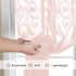 OWENIE Furman Sheer Curtains Set, 2 Panels 45 Inch Length for Living Room Bedroom, 42Wx45L inch