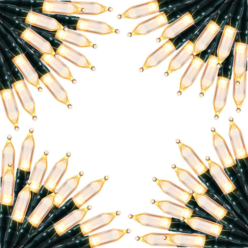 Battery Operated Christmas String Lights, 8ft 20 LED Mini Lights with Timer,