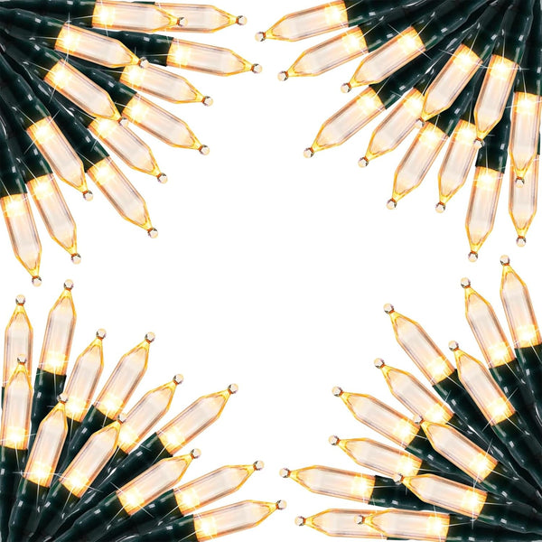 Battery Operated Christmas String Lights, 8ft 20 LED Mini Lights with Timer,