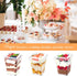 50 Pack 5 oz Kucoele Plastic Dessert Cups with Lids and Spoons, Clear Parfait Cups Pudding Cups Mini Party Serving Cups