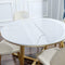 NECAUX 17 Inch Round Clear Table Cover Protector, 1.5mm Thick Upgraded Version,
