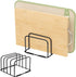 Cutting Board Holder Stand, Countertop Storage Rack, 6 x 6 x 3.9 in. Organizer for Baking Cookie Pan