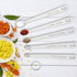 Wildone Measuring Cups & Spoons Set of 21 - 7 Stainless Steel Nesting Cups, 8 Measuring Spoons, 1 Leveler & 5 Mini