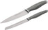 Rachael Ray Cutlery Japanese Stainless Steel Knives Set with Sheaths, 6-Inch Utility and 5-Inch Serrated Utility Knife,