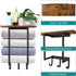 3 ELITEROO Towel Racks for Bathroom Wall Mounted, Towel Holder with Wooden Shelf and Hooks for Washcloths Hand Towel