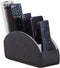 Ayunga PU Leather Remote Control Holder,TV Remote Caddy with 5 Compartments,Bedside Table and