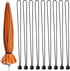 Woanger 12 Pcs Umbrella Strap Securing Straps for Parasol, Reusable Outdoor Umbrella Bungee Tie