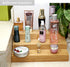 Spice Rack Set - Cabinet Shelf, 3-Tier Bamboo Spice Organizers for Cabinet, Pantry, Cupboard, Countertop, 2 Pack