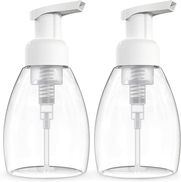 BRIGHTFROM Foaming Soap Dispenser Pump Bottles, BPA Free Empty Refillable Plastic Container