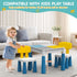 2 3 OCATO Plastic Toddler Chairs: Pcs Kids Chairs for Table Step Stool Lightweight Indoor or Outdoor School Camping