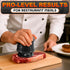 Meat Tenderizer Tool with 56 Sharp Stainless Steel Needle Blades, Safety Lock & Cleaning Brush, Dishwasher Safe