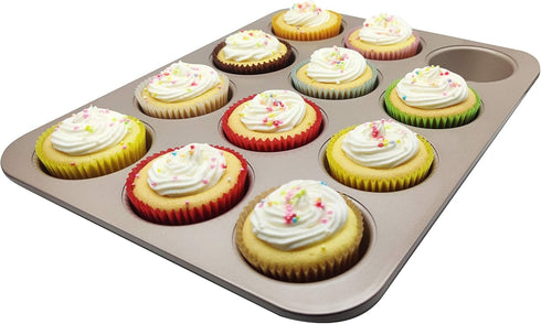 Premium Purple Greaseproof Cupcake Liners, 100-Count Standard Sized Muffin Paper Baking Cups
