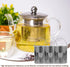 Luxshiny 3pcs Tea Strainers for Loose Tea, Stainless Steel Mesh Strainer, 7cm Tea Infuser Insert for Teapot Mug