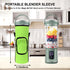 AF-WAN Portable Blender Carry Storage Bag with Shoulder Strap for Ninja 18oz Blast Portable Blender (Green)