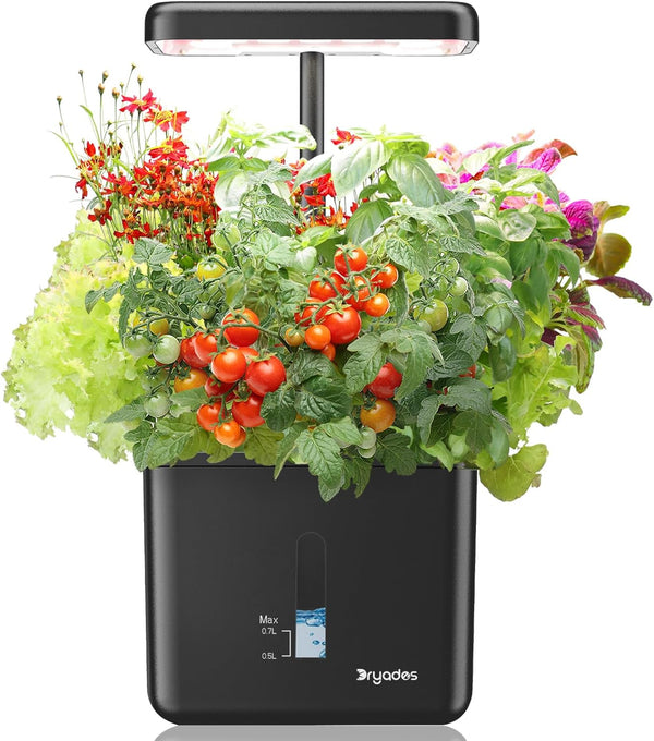 Indoor Garden Growing Systems Self-Watering Plant Pot Smart Gardening System with 17