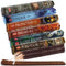 Hem Incense Sticks Variety Pack #21 - Incense Stick Holder Bundle with 6 Witchcraft Themed Fragrances