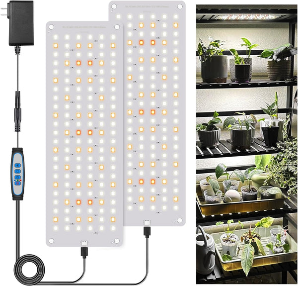 Garpsen Grow Lights - 276 LED Full Spectrum Plant Light with Auto
