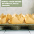 Zenlogy 5x5 Small Parchment Squares, 300 Sheets, Unbleached Non-stick Pre-cut Paper for Candy Wrappers & More