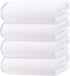 Cosy Family Microfiber 4 Pack Bath Towel Set, Lightweight and Quick Drying, Ultra Soft