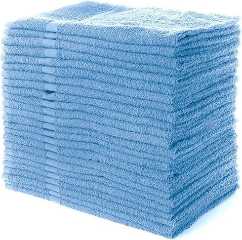 Simpli-Magic Cotton Hand Towels 16"x27" (12 Pack) Soft Towels for Bathroom, Kitchen,