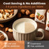 8 1 40OZ IN Nut Milk Maker Machine, Capacity Homemade Almond, Oat, Coconut, Plant Based Milks& Non Dairy Beverages