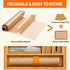 Silicone Baking Mat Roll - 12IN x 10FT Non Stick Heat Resistant Food Grade Mat, Washable Oil-Proof Liner