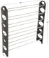 Everyday Home 6-Tier Closet, 24 Stackable Shoe Rack Shoe Organizer for Bathroom, Entryway Footwear Shelf Holds Pair