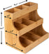 180 Theodore Tea Bag Organizer Wooden Tea Organizer and Storage for Home, Kitchen, Office Tea Bag Holder - Vertical
