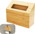 NiHome Hand Towel Box Cover for Kleenex, Natural Bamboo Tissue Box Cover