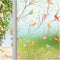 Coavas Non-Adhesive Privacy Window Film, Translucent Bird Decorative Glass Film, Static Cling for Home Office (17.5 x