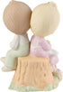 Love One Another Bisque Porcelain Figurine, E1376 by Precious Moments