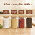 4oz 16 Pack, 54 ComSaf Spice Jars with Label Glass Spice Jars with Bamboo Lid, Small Seasoning Containers with Black
