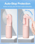 Mini Handheld Fan, Powerful USB Rechargeable Fan, Battery Operated Makeup Fan for Travel, Beach, 10-15.5H Working, Pink