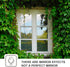 WPCTEV One Way Mirror Reflective Window Film, Anti UV Static Cling Decorative Screen Stickers, Black & Silver, 6 Mil,