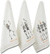 DII Halloween Hand Towels for The Kitchen, Decorative Spooky & Fun Cotton Printed Dishtowel Set, 18x28, Skeletons, 3