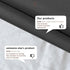 MBOOM Portable Washing Machine Cover - Waterproof Top Load Washer Dryer Cover (L)