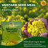 (3 lb) Mustard Oil Cake Powder All-Purpose Natural Fertilizer for Flowers, Vegetables, Herbs, Fruit Trees & Plants