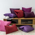 JUSPURBET Decorative Pillow Covers, Set of 2 Velvet 26x26 Throw Pillow Covers for Couch, Eggplant Purple
